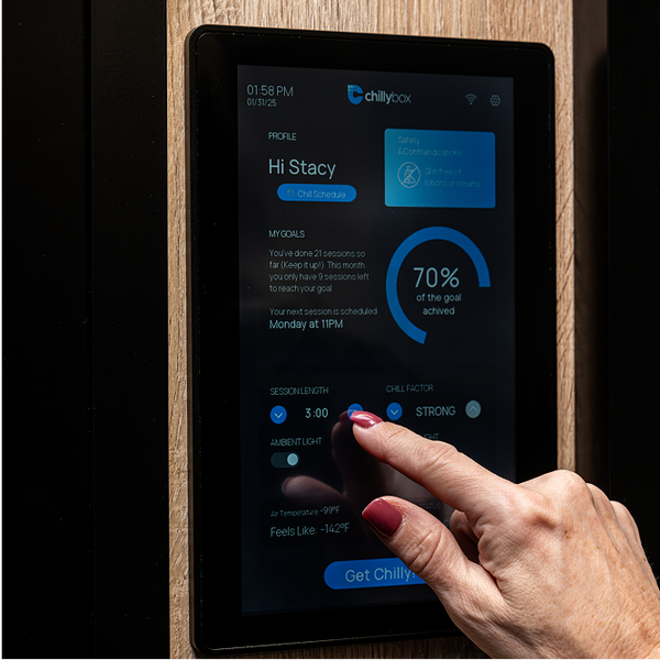 Chillybox | At-Home Whole Body Cryotherapy Chamber